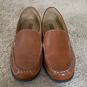 Johnston & Murphy Men's Brown Leather Loafers